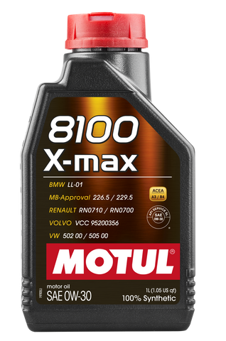 Motul 8100 X-MAX 0W30 Engine Oil