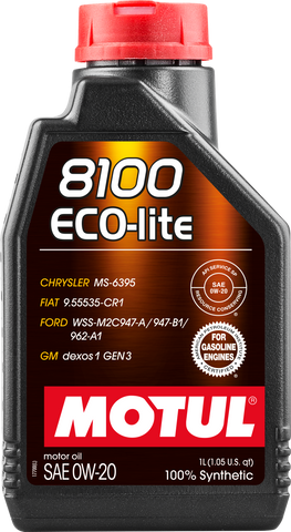 Motul 8100 ECO-LITE 0W20 Engine Oil