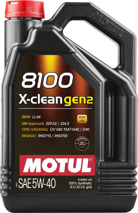 8100 X-CLEAN GEN2 5W-40