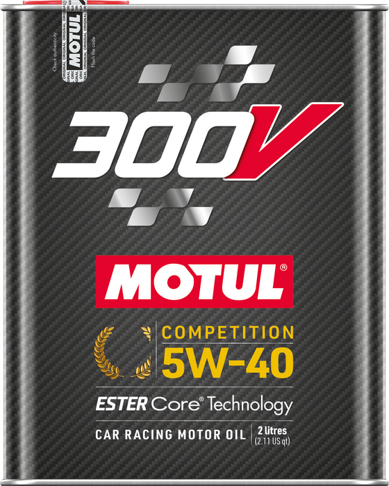 Motul 300V COMPETITION 5W-40 (METAL TIN) Engine Oil