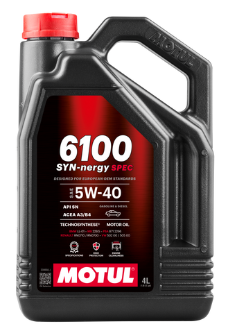 Motul 6100 SYN-nergy SPEC 5W-40 Engine Oil