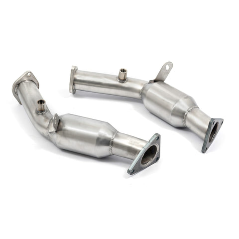 Nissan 350Z Sports Cat / De-Cat Front Pipes - HR Engine (VQ35 HR) – Cobra Sport