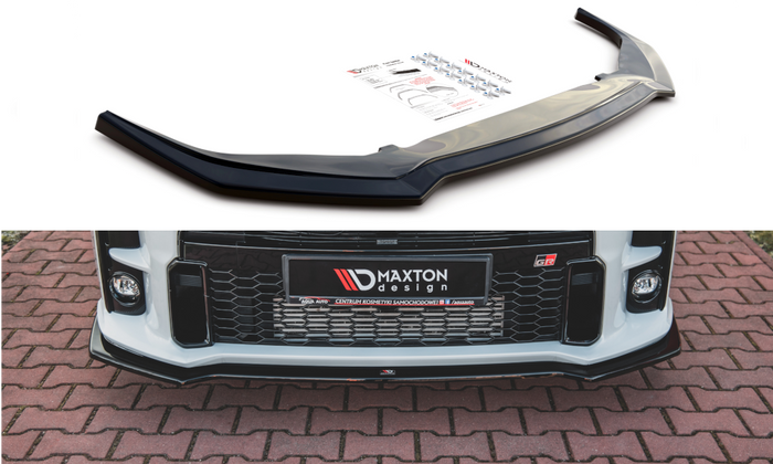 Maxton Design - FRONT SPLITTER V.1 TOYOTA GR YARIS MK4