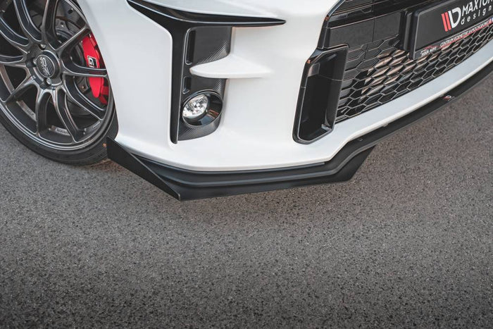 Maxton Design - STREET PRO FRONT SPLITTER + FLAPS TOYOTA GR YARIS MK4