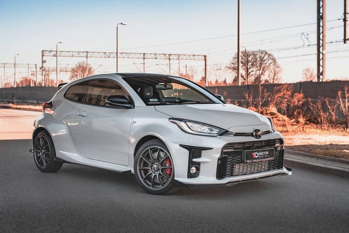 Maxton Design - STREET PRO FRONT SPLITTER + FLAPS TOYOTA GR YARIS MK4