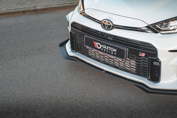 Maxton Design - STREET PRO FRONT SPLITTER + FLAPS TOYOTA GR YARIS MK4