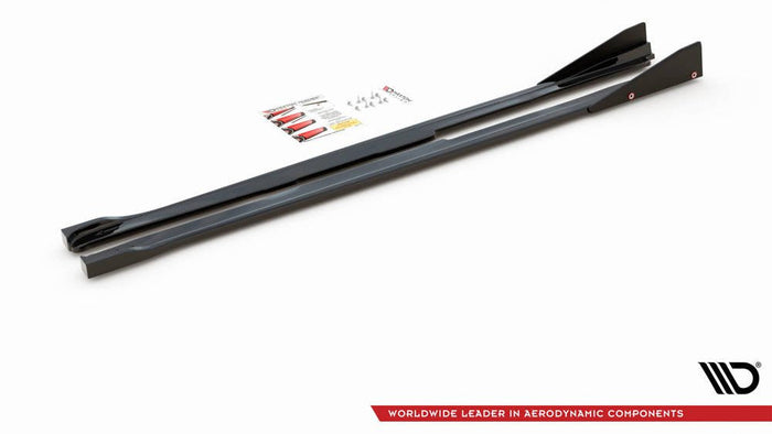 Maxton Design - SIDE SKIRTS DIFFUSERS V.2 + FLAPS TOYOTA GR YARIS MK4
