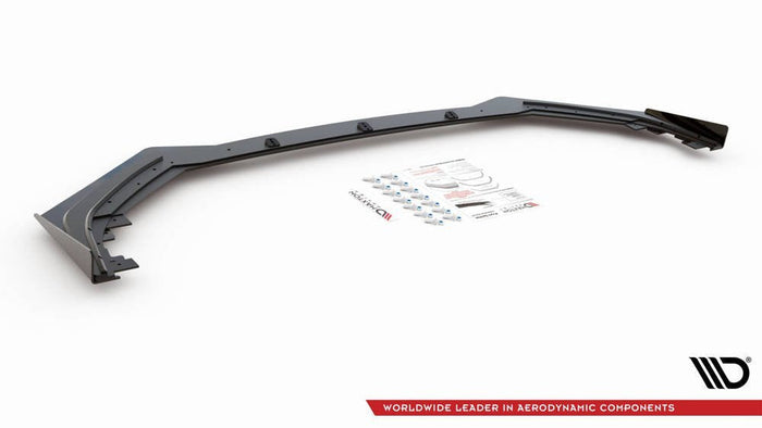 Maxton Design - STREET PRO FRONT SPLITTER + FLAPS TOYOTA GR YARIS MK4