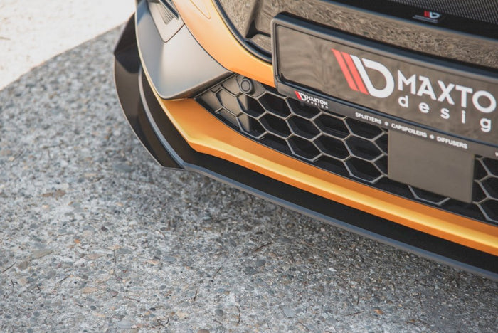 Maxton Design - Street PRO Front Splitter + Flaps Ford Focus ST / ST-Line Mk4