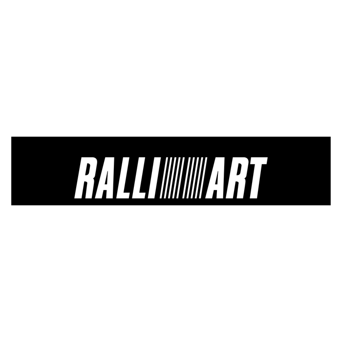 Ralliart Cut Out Sunstrip