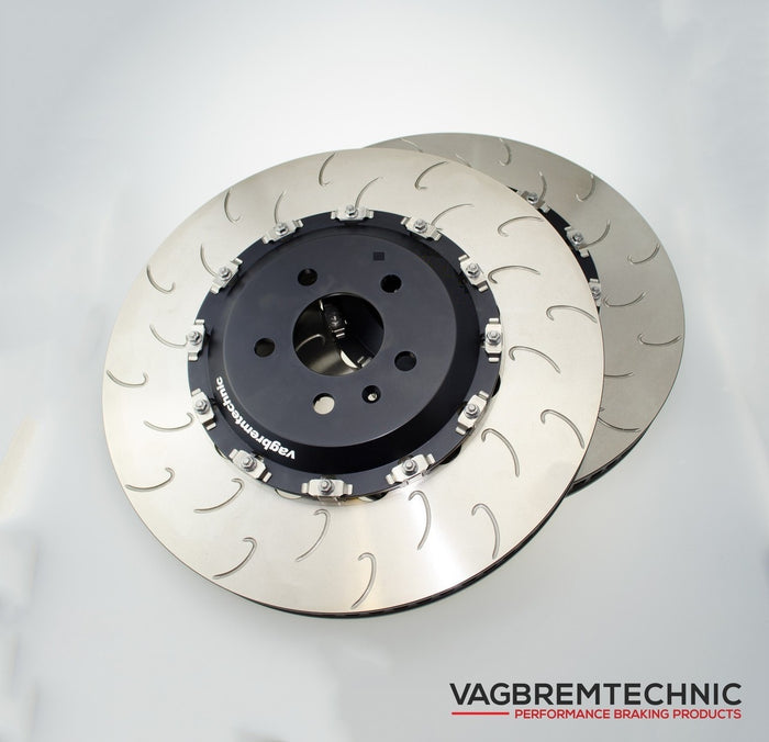 Vagbremtechnic Direct Replacement 2-Piece Front Brake Discs - Audi RS6 (C7)