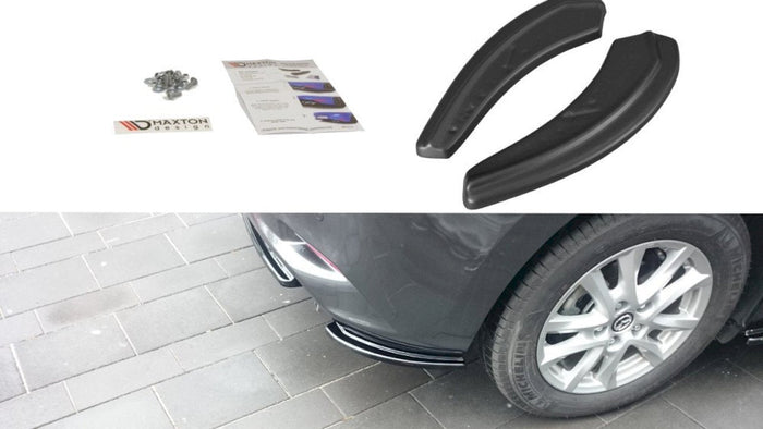 Maxton Design - REAR SIDE SPLITTERS MAZDA 3 MK3 FACELIFT (2017-UP)