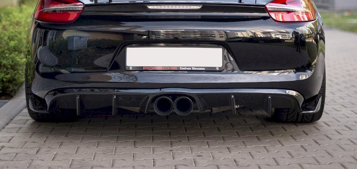 Maxton Design - REAR DIFFUSER PORSCHE CAYMAN MK2 981C (2013-)