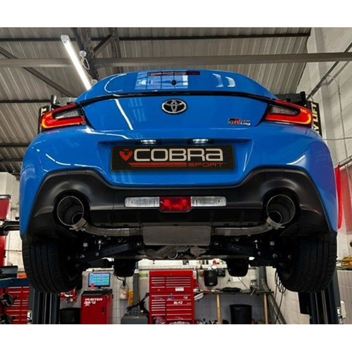 Cobra Exhausts - Subaru BRZ 2.4L (22>) Secondary Cat Back Performance Exhaust | Car Enhancements UK