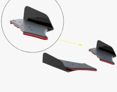 Maxton Design - Street Pro Rear Side Splitters + Flaps BMW M440i G22 / G23