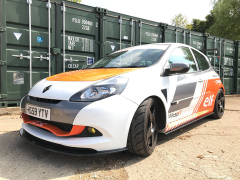 Renault Clio MK3 RS200 Side Skirt Splitters - TRC Performance Styling