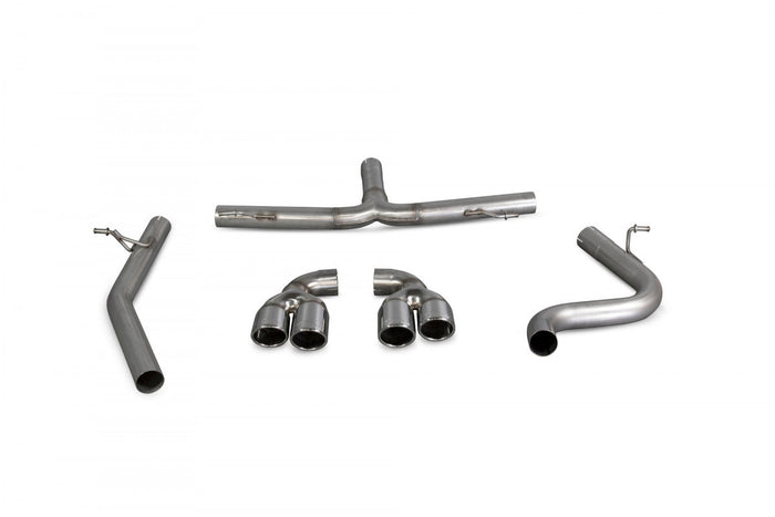 Scorpion Exhausts Audi TT Mk2 2.0 Tdi Quattro (Not Cabriolet) Cat-back system - Car Enhancements UK