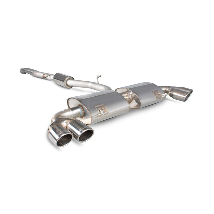 Scorpion Exhausts - Audi S1 8X Cat-back system with electronic valves - Car Enhancements UK
