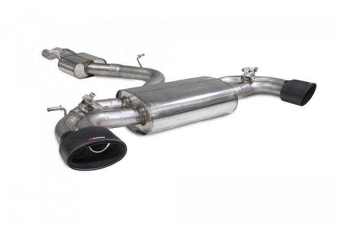 Scorpion Exhausts Audi TTRS MK3 (GPF and non GPF models) Resonated cat-back system with electronic valves - Car Enhancements UK