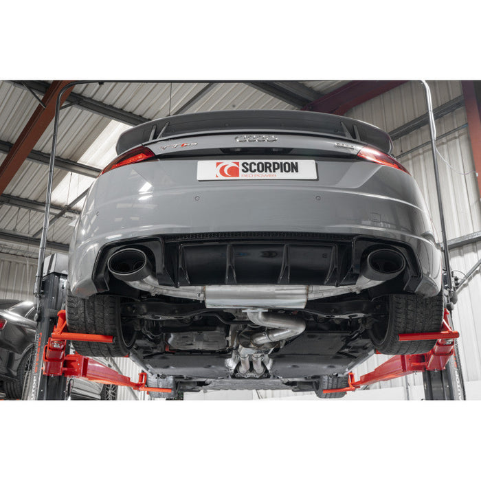 Scorpion Exhausts - Audi TTRS MK3 8S (GPF and non GPF models) cat-back exhaust (multiple options) - Car Enhancements UK
