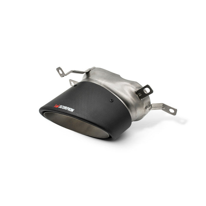 Scorpion Exhausts - Audi RS3 8Y Replacement Carbon Ascari Tips (170x120mm) Pair | Car Enhancements UK