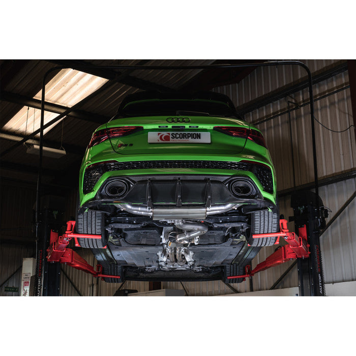Scorpion Exhausts - Audi RS3 8Y SPORTBACK (GPF models) GPF back Exhaust system (Multiple Options) | Car Enhancements UK
