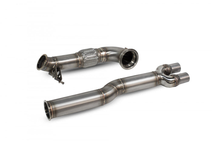 Scorpion Exhausts Audi TT RS MK2 De-cat downpipe - Car Enhancements UK