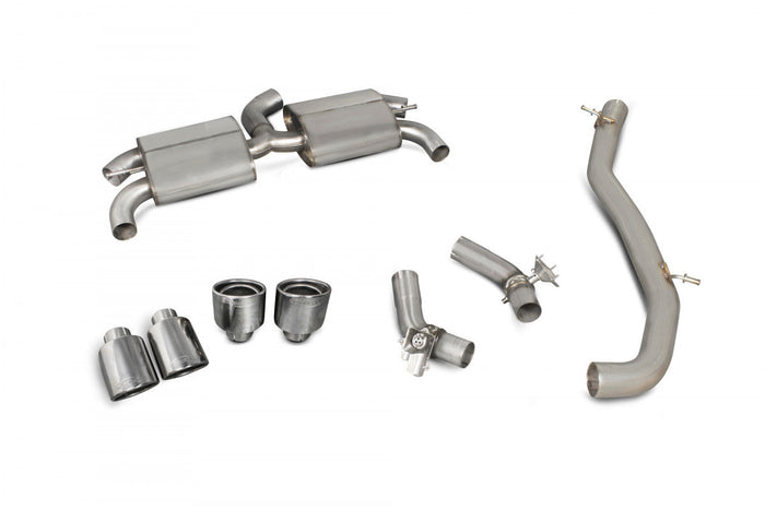 Scorpion Exhausts Audi TT S Mk3 Non GPF Model Only Non-resonated cat-back system (with valves) - Car Enhancements UK