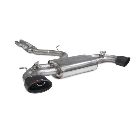 SCORPION EXHAUSTS - GPF BACK / CAT BACK EXHAUST - AUDI RS3 8V SEDAN / SALOON 2017-2020 - Car Enhancements UK