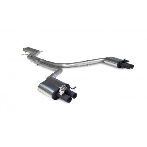 Scorpion Exhausts Audi RS6 Avant C7 Non-resonated cat-back system - Car Enhancements UK