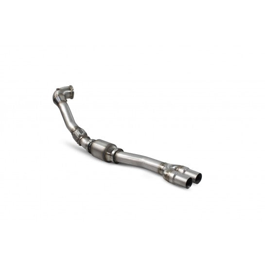 SCORPION EXHAUSTS - DOWNPIPE (WITH OR WITHOUT CAT) FOR AUDI RS3 8V FACELIFT & TTRS 8S (MK3) NONE GPF MODEL - Car Enhancements UK
