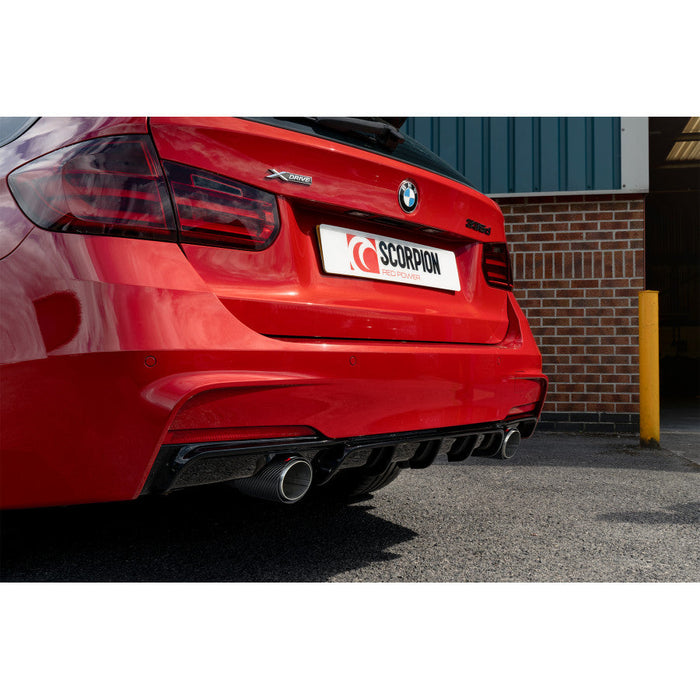 Scorpion Exhausts - Half System Exhaust (Multiple Options) BMW F30/F31 330D/335D, F32 430D/435D | Car Enhancements UK
