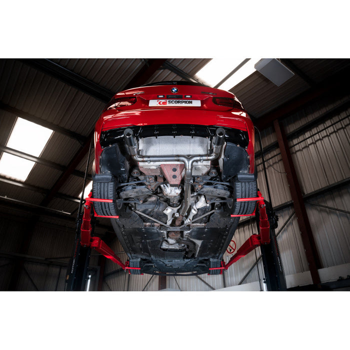 Scorpion Exhausts - Half System Exhaust (Multiple Options) BMW F30/F31 330D/335D, F32 430D/435D | Car Enhancements UK