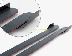 Maxton Design - Street PRO Side Skirts Diffusers + Flaps Ford Focus ST Mk3