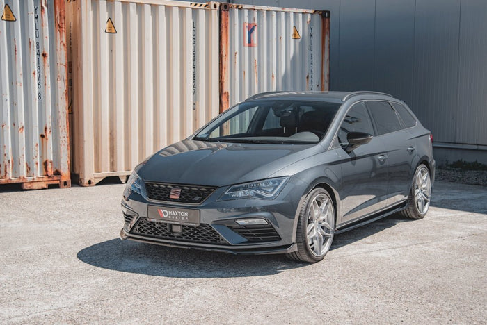Maxton Design - FRONT SPLITTER V7 SEAT LEON CUPRA/ FR MK3 FACELIFT (2017-2019)