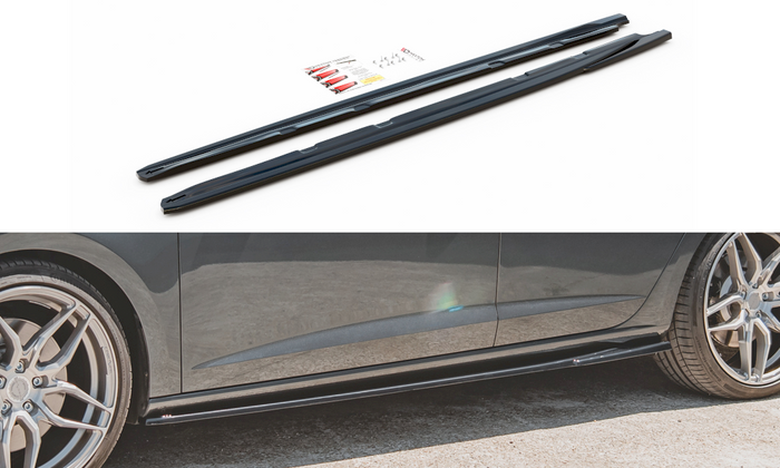 Maxton Design - SIDE SKIRTS SPLITTERS V5 SEAT LEON CUPRA/ FR MK3 FACELIFT (2017-2019)