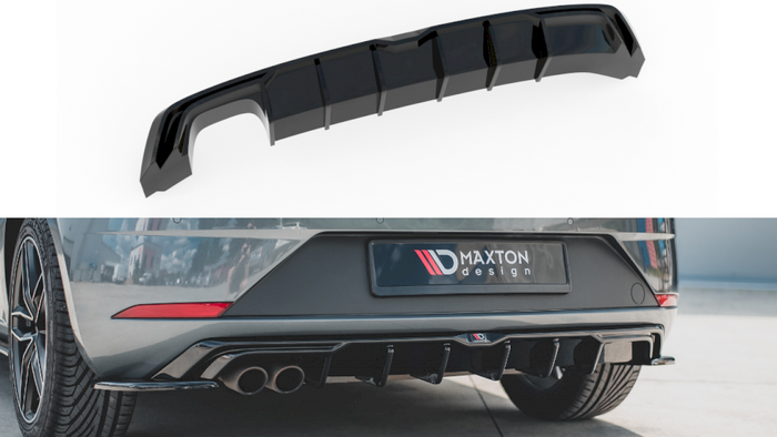 Maxton Design - REAR VALANCE SEAT LEON MK3 FR FACELIFT (2016-2020)