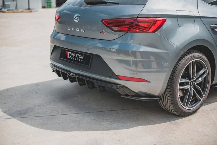 Maxton Design - REAR SIDE SPLITTERS SEAT LEON MK3 FR FACELIFT (2016-2020)