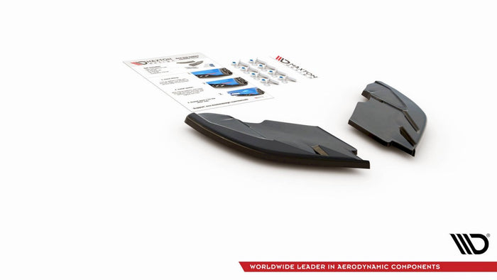 Maxton Design - REAR SIDE SPLITTERS SEAT LEON MK3 FR FACELIFT (2016-2020)