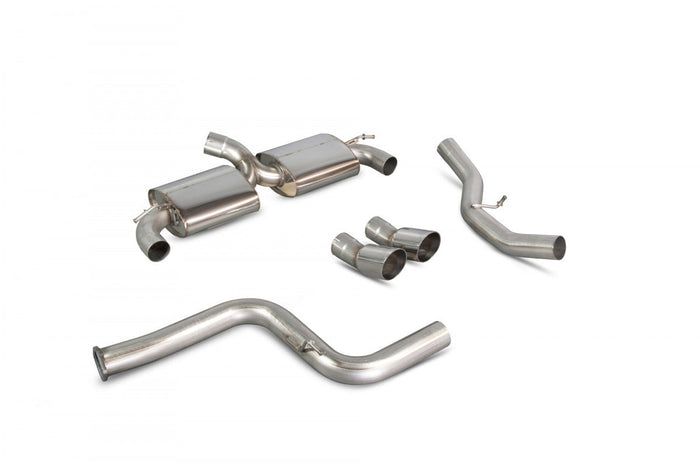 Scorpion Exhausts Ford Focus MK2 RS  Non-resonated cat-back system - Car Enhancements UK