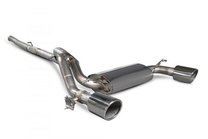 Scorpion Exhausts - MK3 Focus RS Cat-back system with electronic valve - Car Enhancements UK