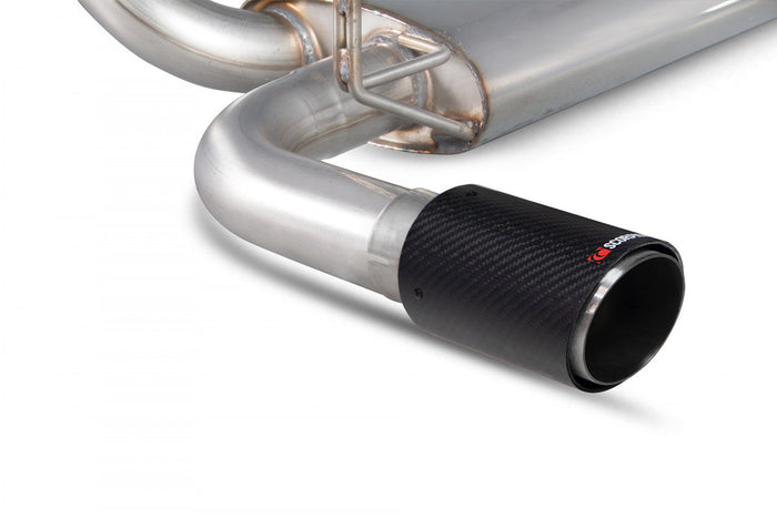 Fiat 500/595 Abarth (IHI Turbo) Scorpion Exhausts Cat Back None Resonated - Car Enhancements UK
