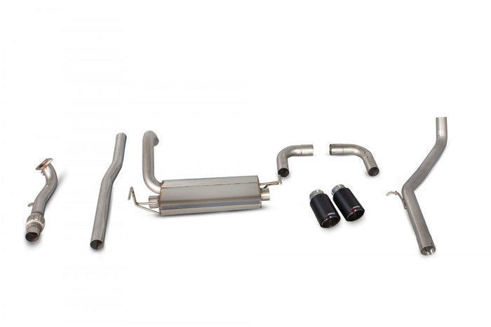 Fiat 500/595 Abarth (IHI Turbo) Scorpion Exhausts Cat Back None Resonated - Car Enhancements UK