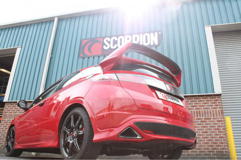 Scorpion Exhausts Honda Civic Type R FN2  Resonated cat-back system - Car Enhancements UK