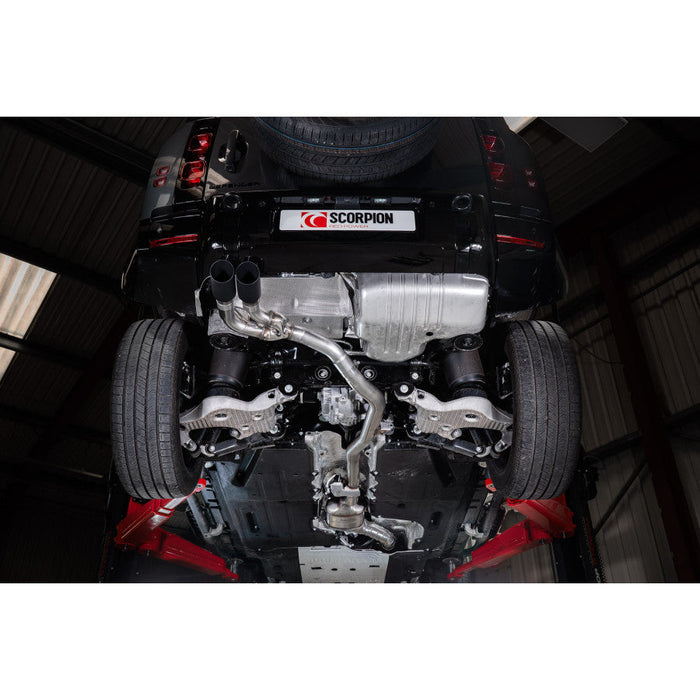 Scorpion Exhaust - Rear Silencer Delete - Land Rover Defender D200 / D250 / D300 / D350
