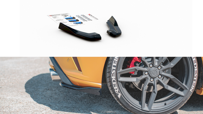 Maxton Design - REAR SIDE SPLITTERS V2 FORD FOCUS MK4 ST
