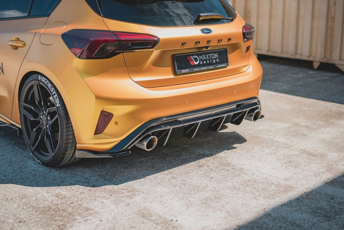 Maxton Design -  Rear Side Splitters V.3 (For rear valance v.2) Ford Focus Hatchback ST Mk4