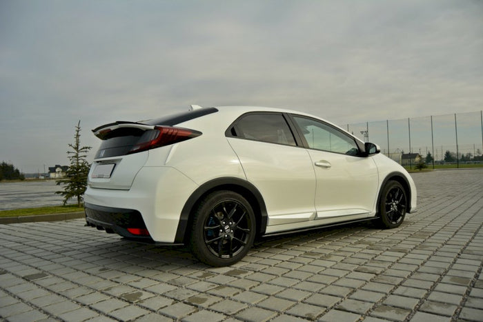 Maxton Design - SPOILER CAP HONDA CIVIC MK9 FACELIFT 2014-2017