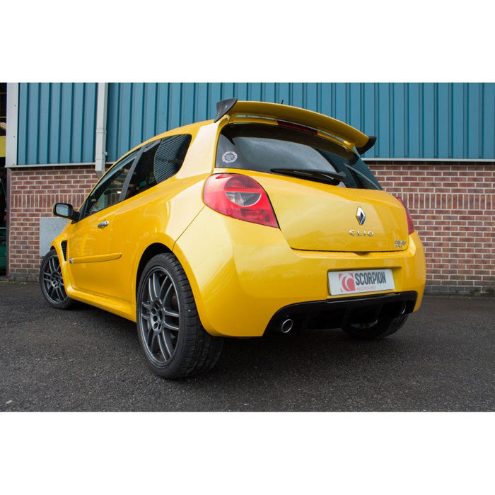 Scorpion Exhausts - Renault Clio MK3 197 Sport 2.0 16v Cat-back Exhaust (Multiple Options) - Car Enhancements UK