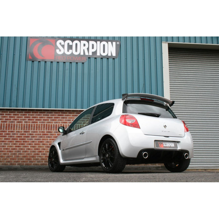 Scorpion Exhausts - Renault Clio MK3 2.0 RS 200 Cat Back Exhaust (Multiple Options) - Car Enhancements UK